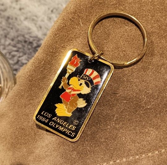 Vintage Los Angeles 1984 Olympic Keychain