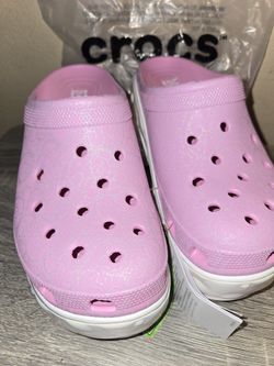 Wicked Glinda Pink Clog Crocs Size 8 NEW