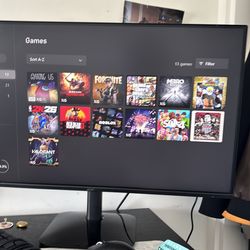 Xbox Series X + 120 hz Monitor