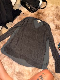 Sheer sweater