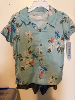 New Carters boys size 24 mos set
