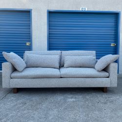 West Elm Hamrony Irongate Color Couch 🛻Delivery Available🛻