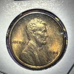 1909 Vdb 1 Cent,,penny”