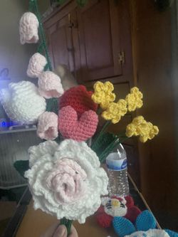 Crochet Flower Bouquets