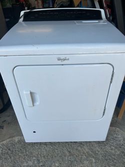 Whirlpool gas dryer works excellent