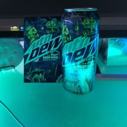 Very Rare Mountain Dew Baja Deep Dive Mystery Flavor