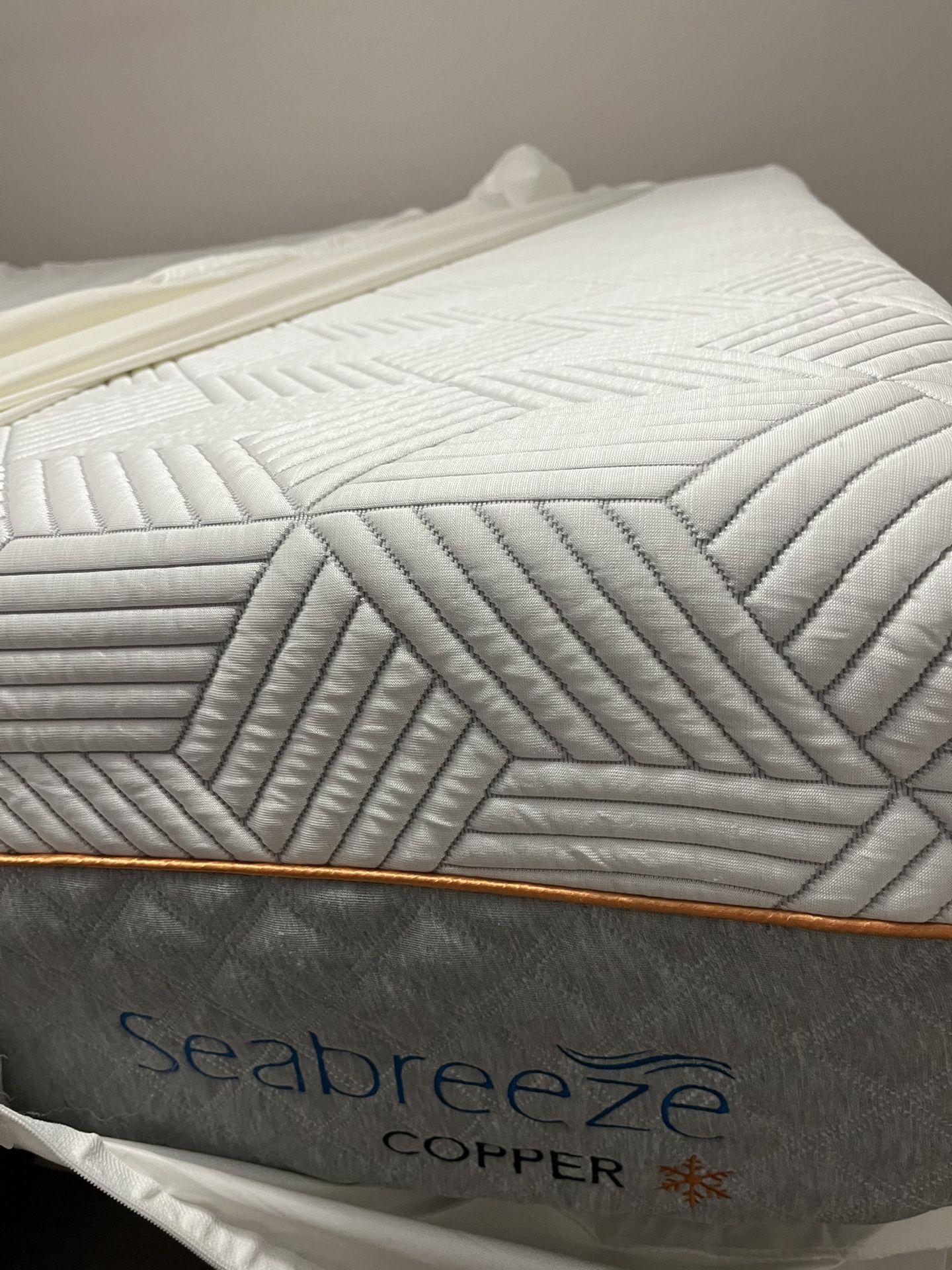 King size SeaBreeze Copper mattress