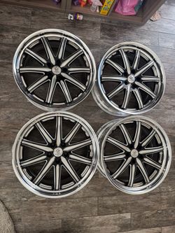 Durandal (by Work) 20” Staggered Wheels/Rims