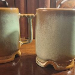 Vintage Frankoma Pottery Mugs