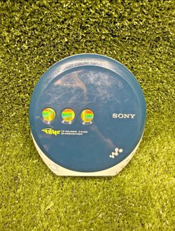 Sony Walkman D-EJ360 Psyc Blue Portable CD Player G-Protection Tested Working