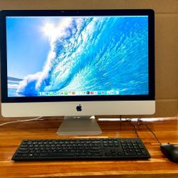 🍎iMac 27” Retina 5K 2019 3.7Ghz i5  16GB RAM 500GB SSD Radeon Pro 580X 8GB V-RAM Chipped Glass