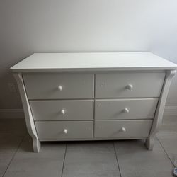 Kids Dresser White