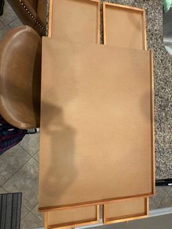 Puzzle Board with drawers
