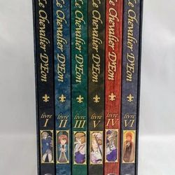 Le Chevalier D'Eon Anime - Vol 1,2,3,4,5,6 - Complete Art Box DVD Collection 
