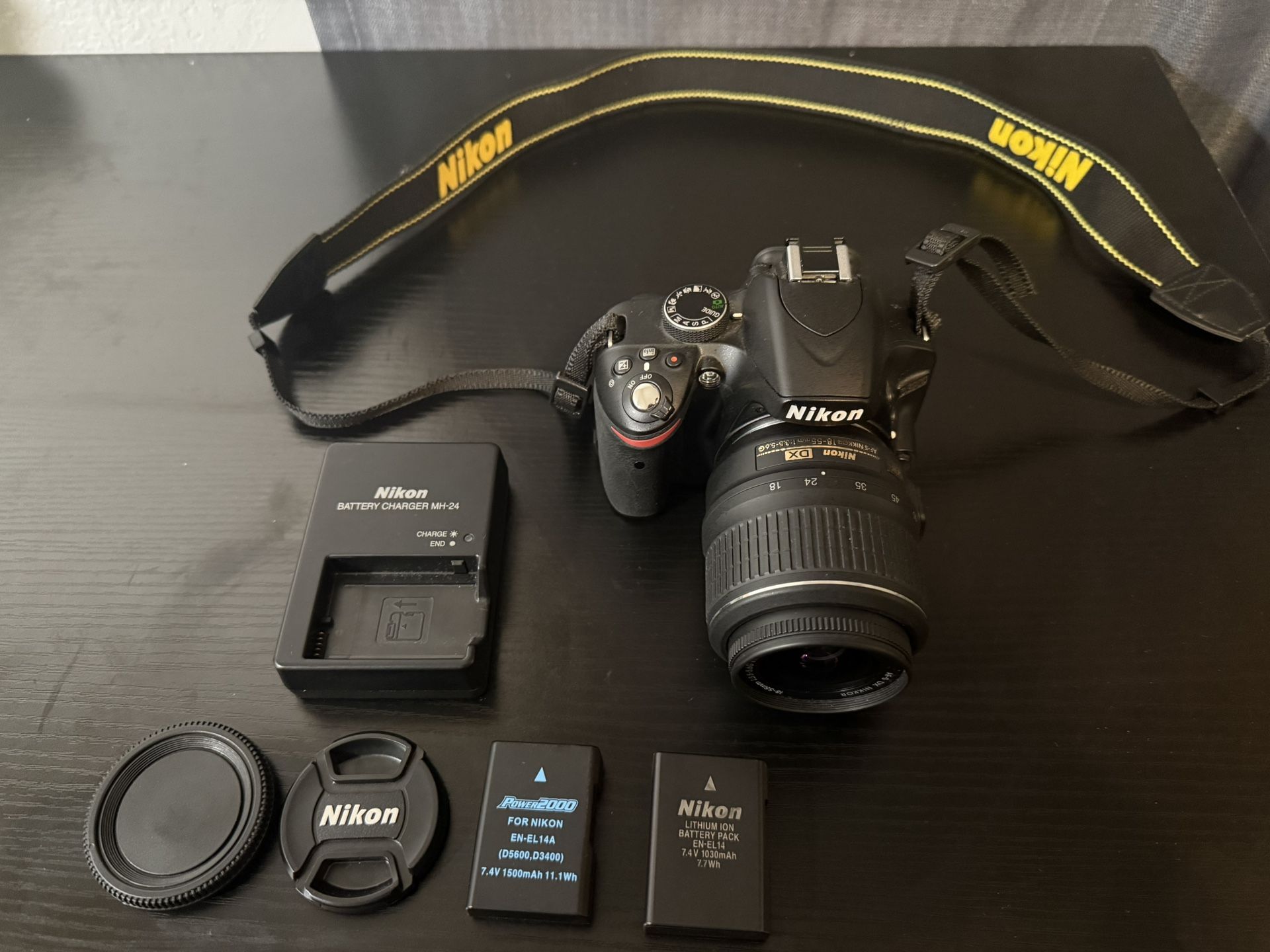 Nikon D3200  Digital Camera With 18-55mm Lens 