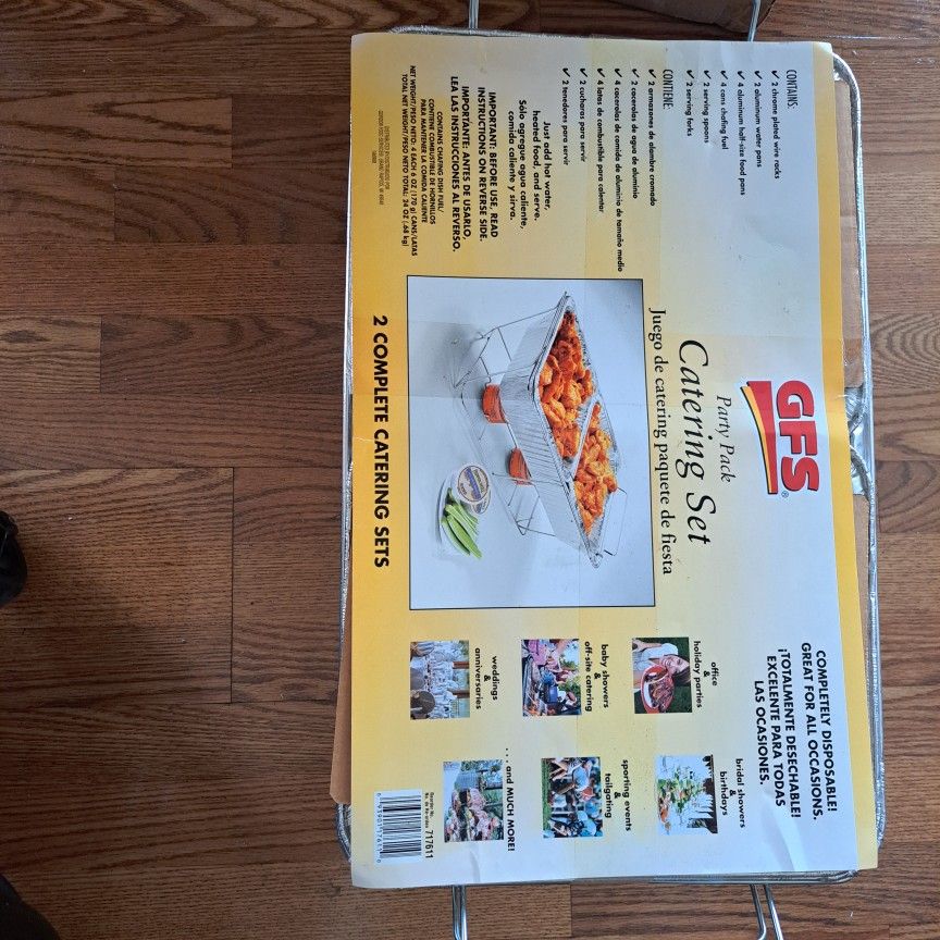 16 piece disposal catering set from GFS