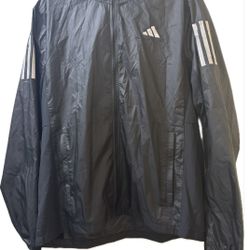 New Men’s Adidas Running Windbreaker Jacket