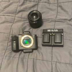 Sony a7ii With Charger And 2 Xtra Batteries , 