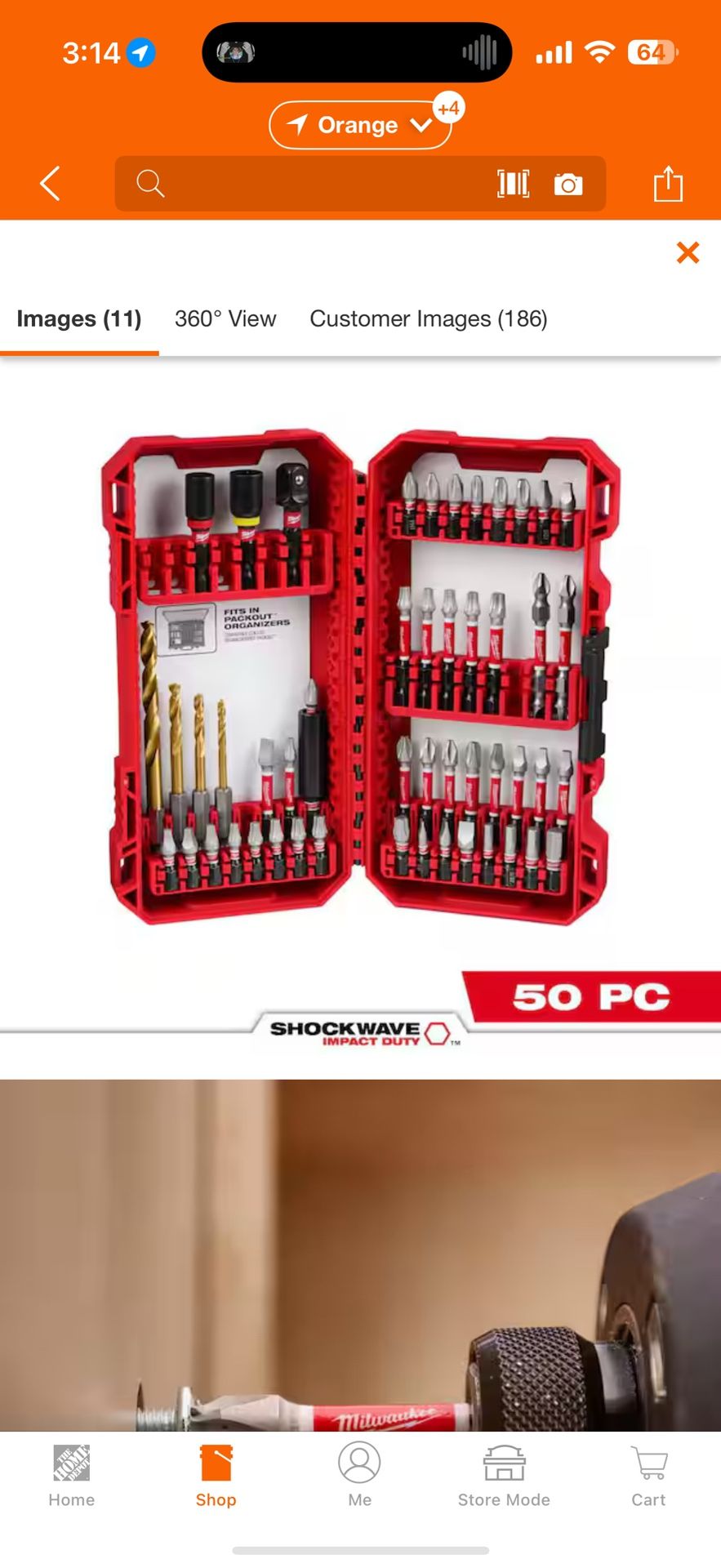 Milwaukee SHOCKWAVE Impact Duty Alloy Steel Screw Driver Drill Bit Set (50-Piece)