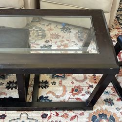 Coffee Table With Two Stools