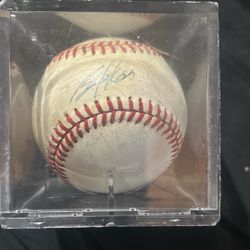 Bo Jackson autographed official American League baseball from 1994