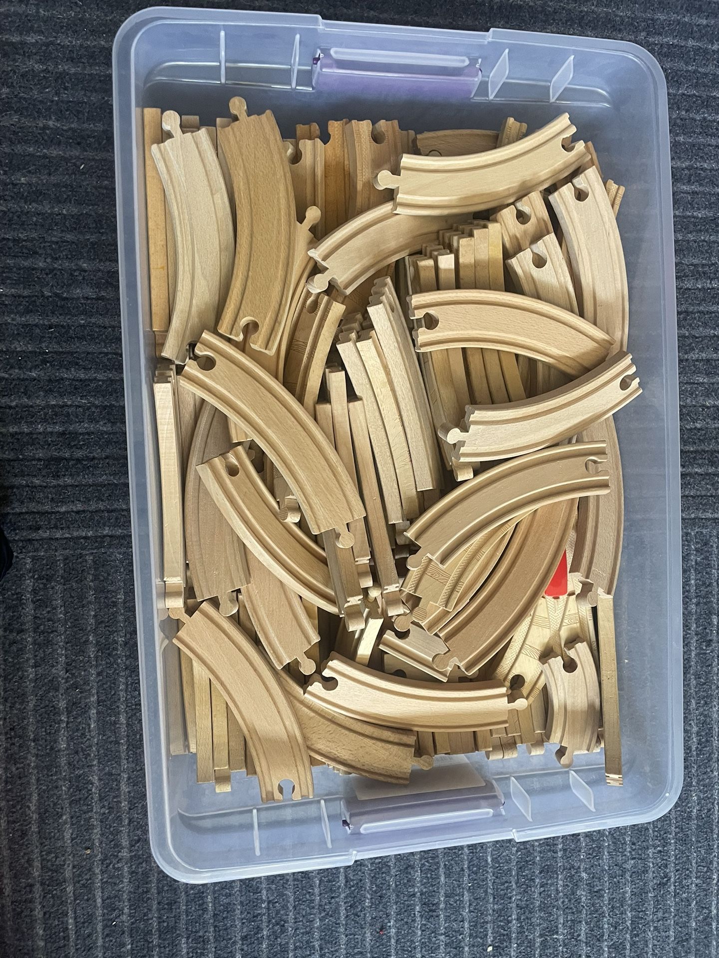 Wooden Train Tracks