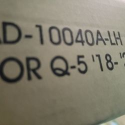 2018 2020 Q5 Left Fender