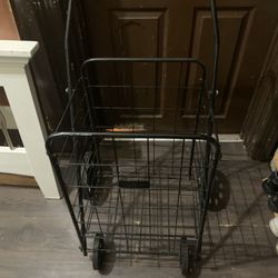 X LARGE ROLLING CART  FOLDABLE FOR EASY STORAGE 