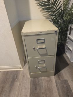 2 drawer file cabinet