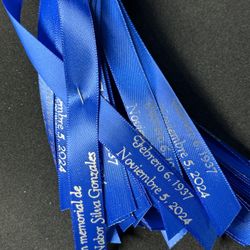 100 Personalize Ribbon(7/8”) / Liston Personalizado