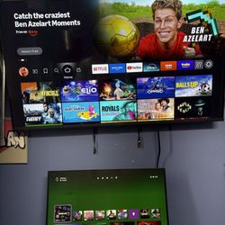 Smart TV and Gaming Monitor