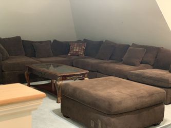 Extra Large Sectional & ottoman