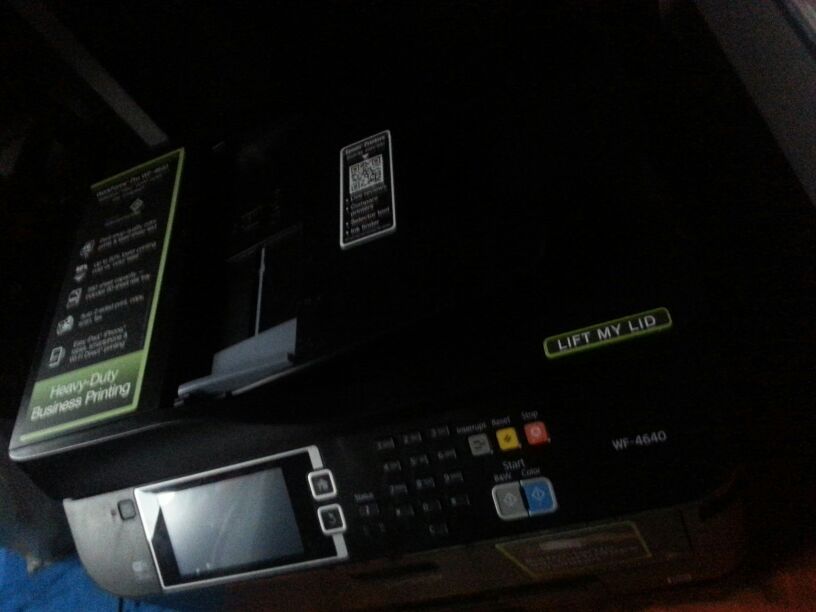 Epson 4640 workforce printer