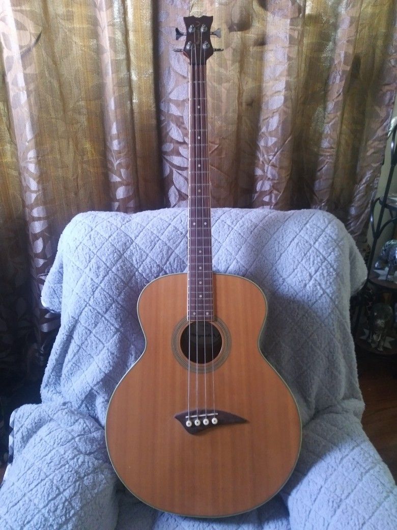 Playmate Acusti Electri Bass Guitar