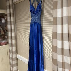 Royal Blue Formal Prom Dress