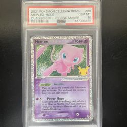 Pokemon TCG - Mew Ex #88 PSA 10