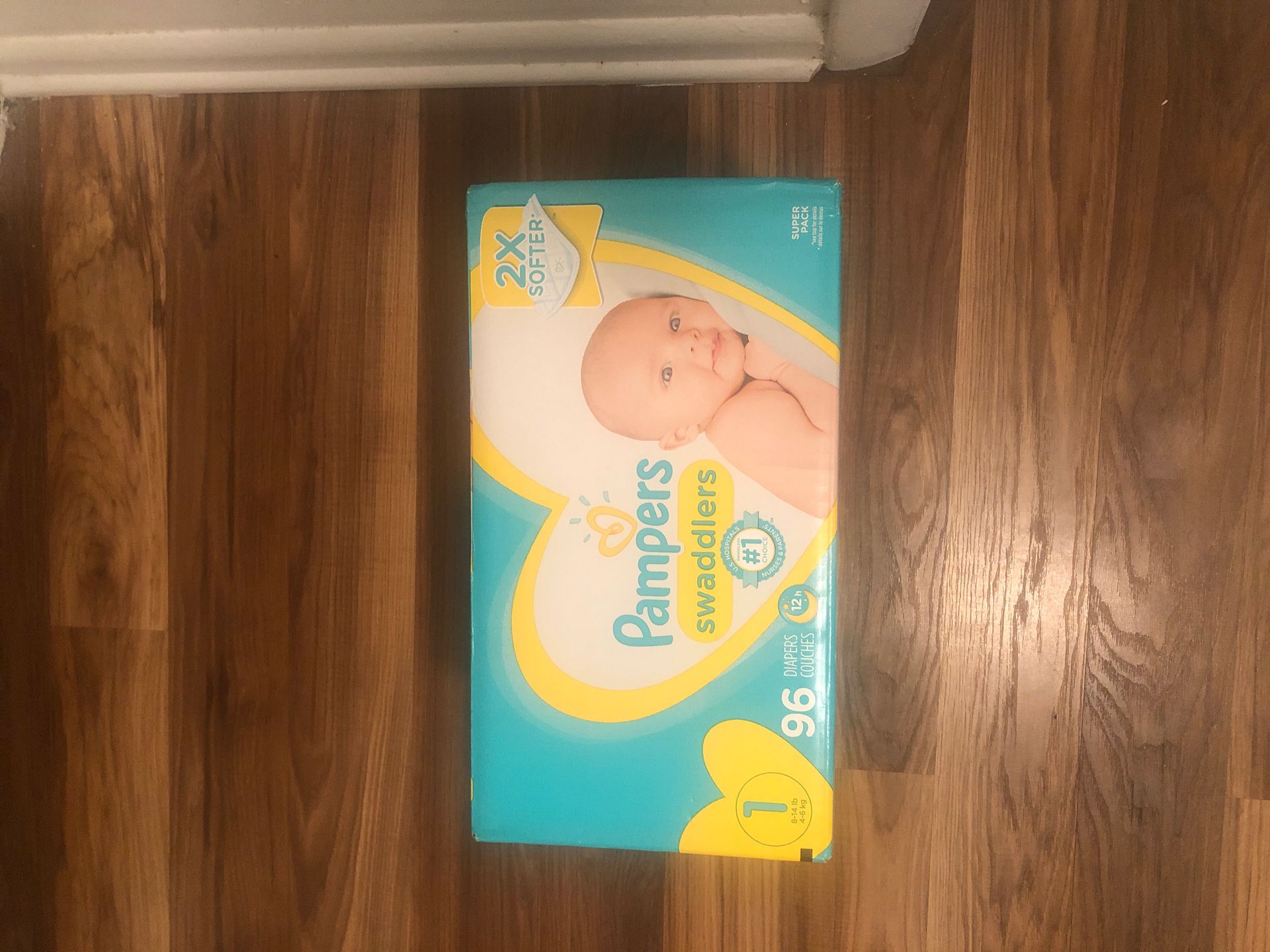 SIZE ONE DIAPERS!