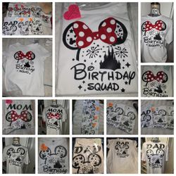 Personalized Tshirts Disney Squad Customized Work