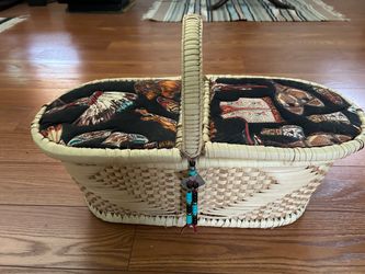 Southwestern Sewing Basket