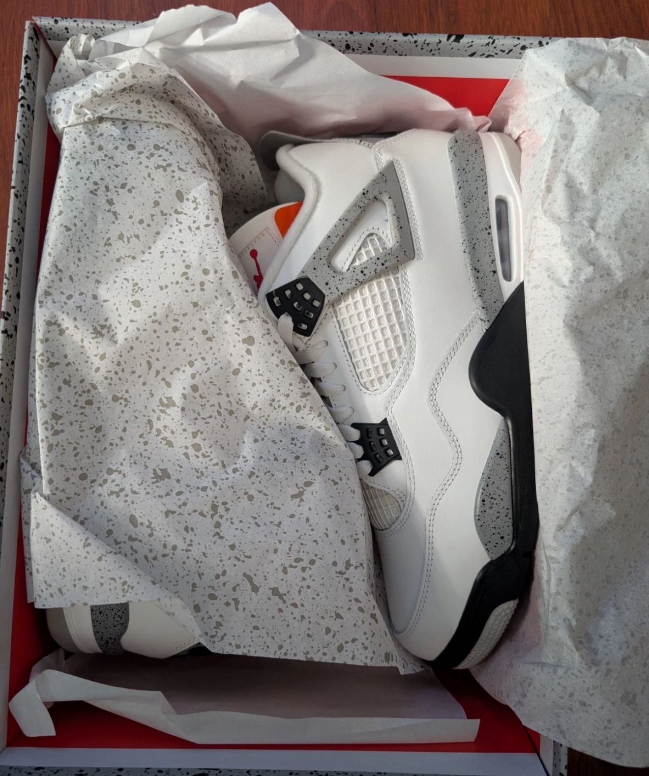 Jordan 4 White Cement 2025 Size 11 Brand New