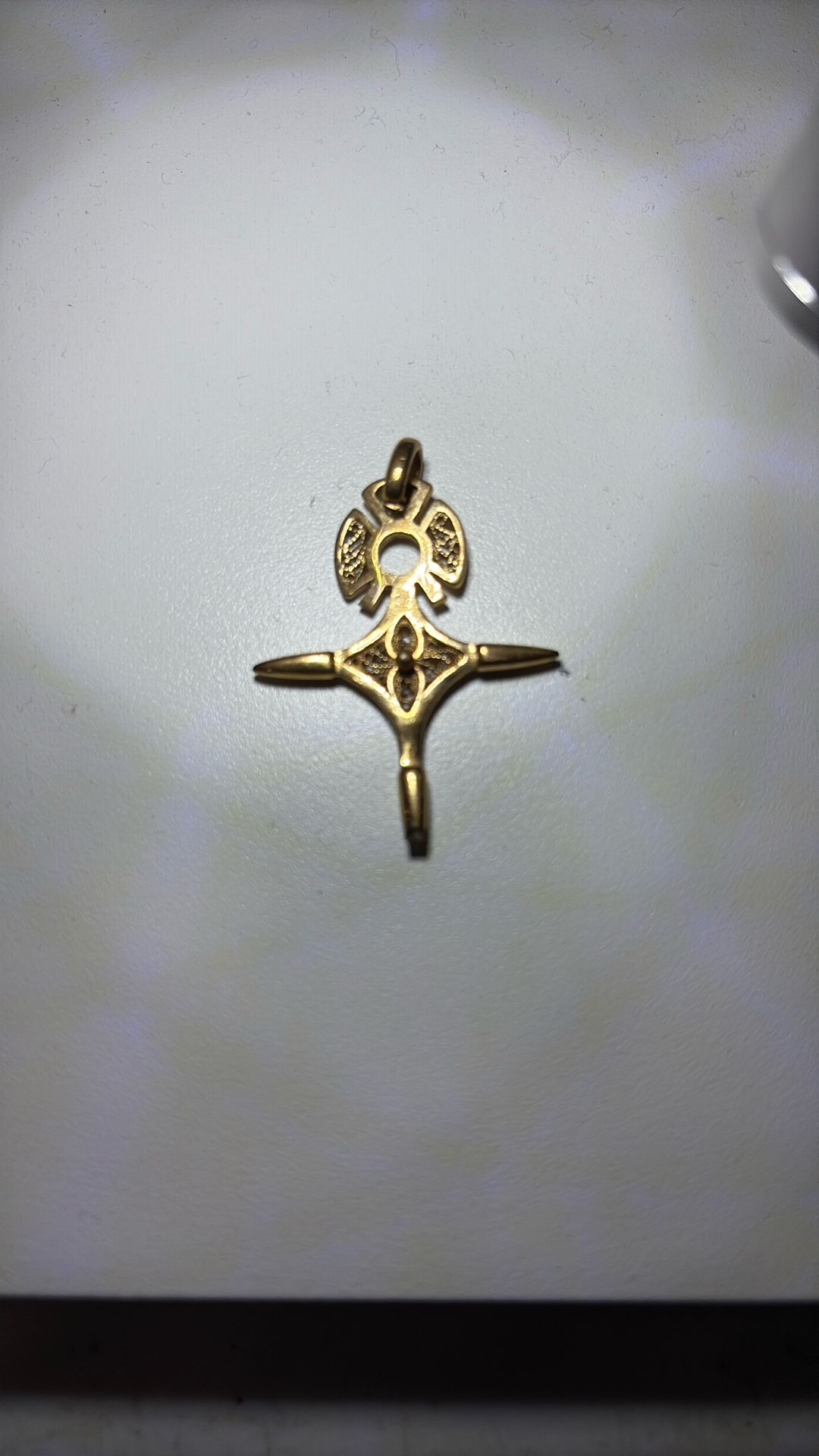 Gold Plated Agadez Cross