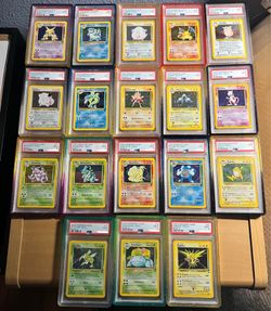 Pokemon Cards Vintage Set