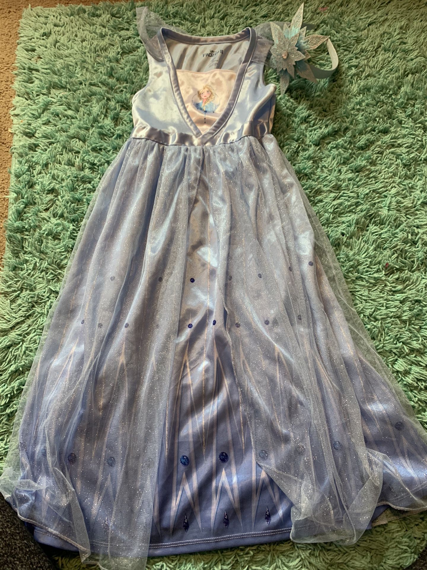 Elsa Medium Dress With Headband