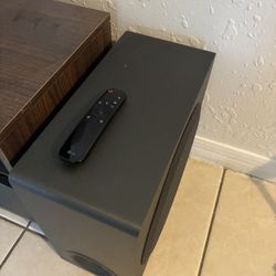 LG Sound Bar And Subwoofer!