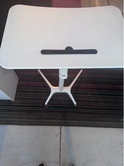 Mobile Standing Desk Height Adjustable Sit to Stand