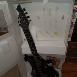 Power Gig Six String Guitar Controller Kit For Playstation 3 PS3 w/ Dongle with game $75