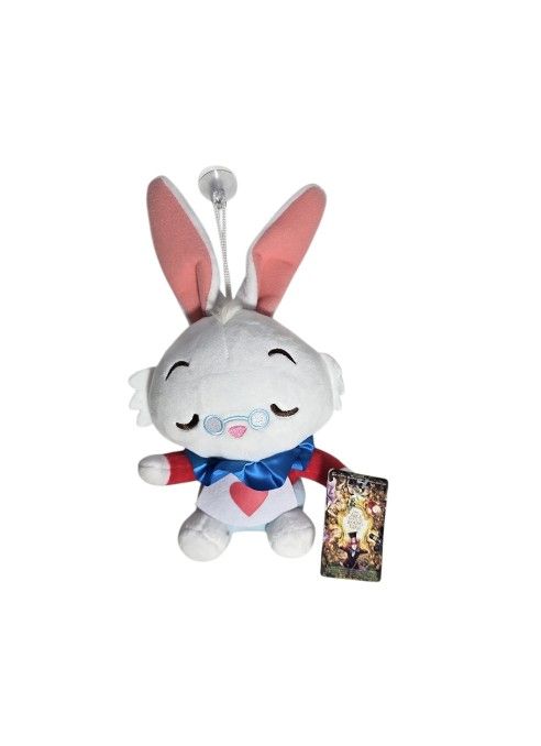 Disney Alice Through The Looking Glass Rabbit Plush Stuffed Toy with Suction Cup
