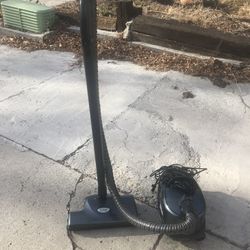 Black Tristar canister vacuum