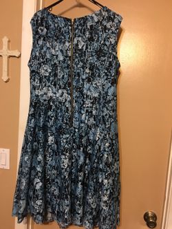 Royal Blue dress size16w