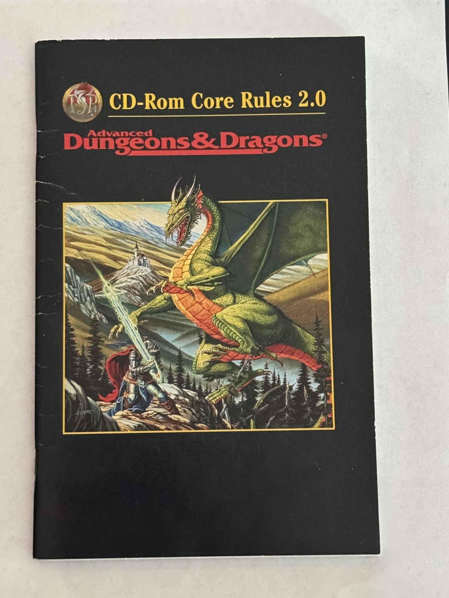 Advanced Dungeons & Dragons CD-Rom Core Rules 2.0 User Manual 1998